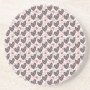 Valentine I Love You A Latte Coaster
