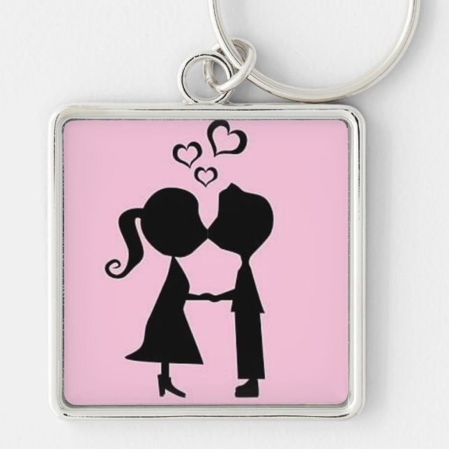 VALENTINE KISS KEYCHAIN (Front)