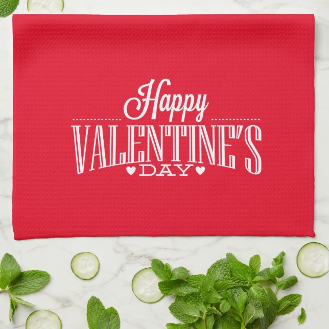 Valentine Kitchen Towel (Folded)