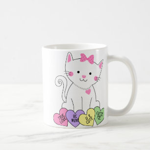 Valentine Kitty Coffee Mug