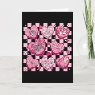 Valentine Labor Delivery Nurse Pink Hearts Landd N Card