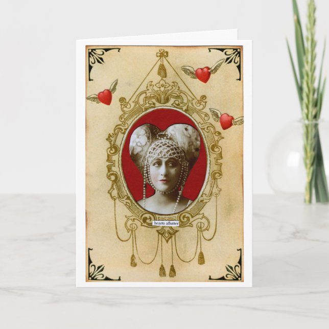 Valentine _ Lady Treacle, Duchess of Marmalade Holiday Card (Front)