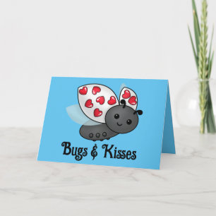 Valentine Ladybug Card