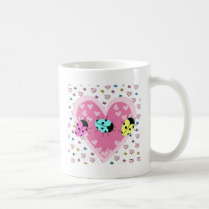 VALENTINE LADYBUGS COFFEE MUG