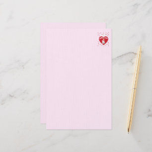 Valentine Lamb's Love Stationery