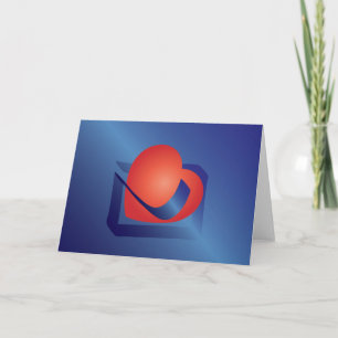 Valentine letter holiday card