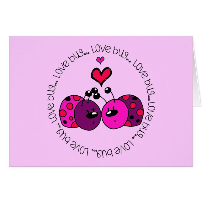 Valentine Love Bug (Front Horizontal)