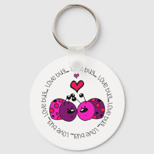 Valentine Love Bug Keychain