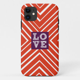 Valentine LOVE Bullseye iPhone 11 Case