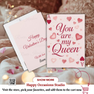 Valentine Love Card Romantic for Him & Her