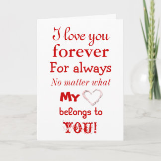Valentine Love Greeting Cards