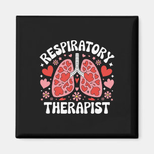 Valentine Lung Hearts Respiratory Therapist Pulmon Magnet