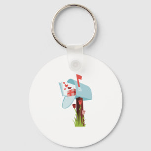 Valentine Mailbox Keychain