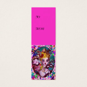 VALENTINE MASQUERADE MASKS ,CONFETTI,pink purple