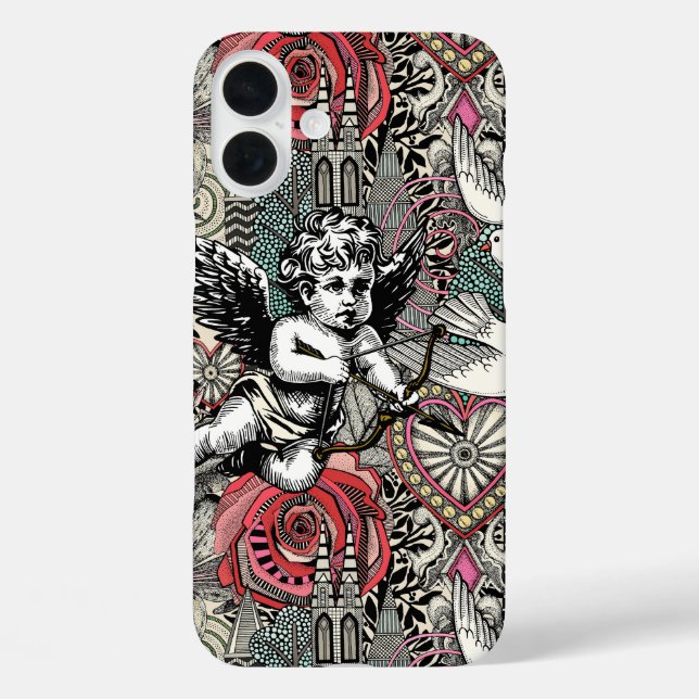 valentine maximalism col light Case-Mate iPhone case (Back)