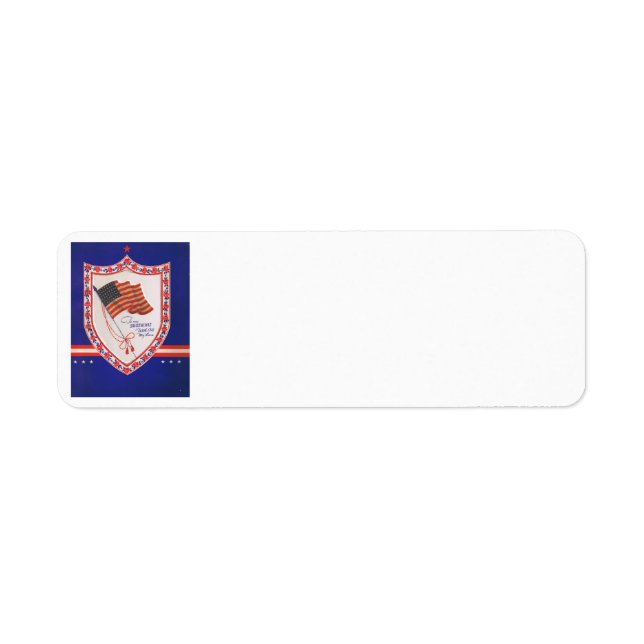 Valentine militaire vintage (Devant)