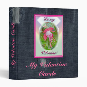 Valentine Mini Fuschia Binder