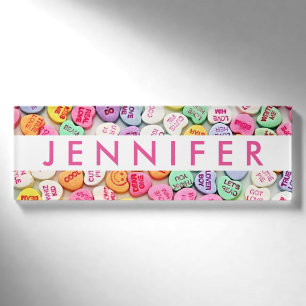 Valentine Name Tag