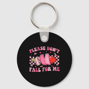 Valentine Nurse Please Don't Fall For Me Rn Pct Cn Keychain