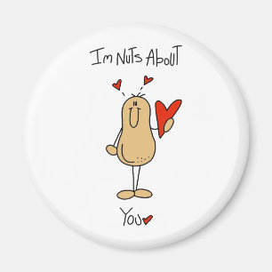 Valentine Nuts About You Magnet