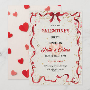 Valentine Party Invitation Printable