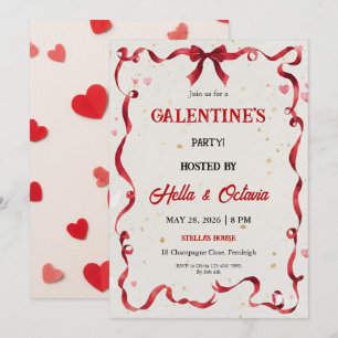 Valentine Party Invitation Printable