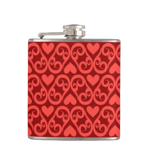 Valentine Pattern 2 Hip Flask
