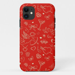 Valentine Pattern iPhone 11 Case