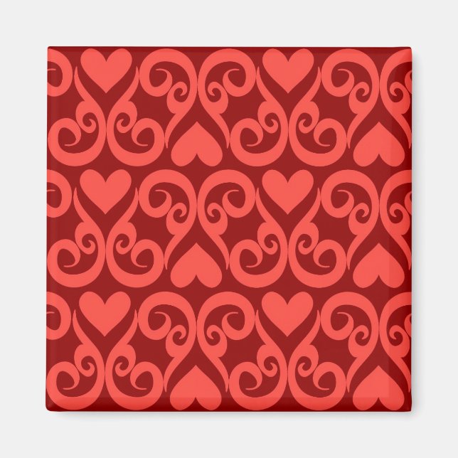 Valentine Pattern Magnet (Front)