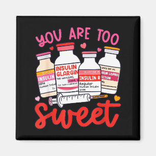 Valentine Pharmacist Diabetic Nurse Insulin Diabet Magnet