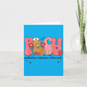 Valentine Picu Nurse Bear Pediatrics Intensive Card