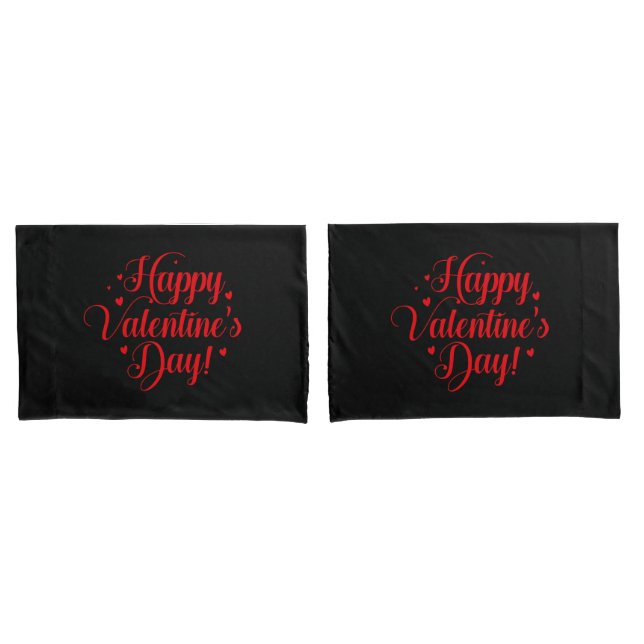 Valentine Pillowcase Pair (Front-Set)