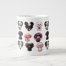 Valentine Poodle Dog | dog lovers |