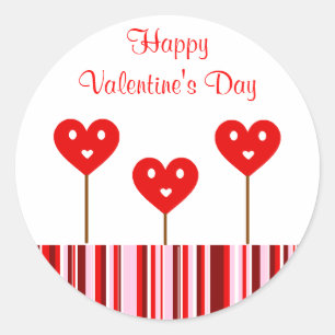Valentine Pops Stickers