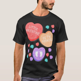Valentine Pregnancy Announcement for Mama to be, N T-Shirt