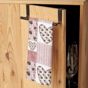 Valentine Quilt Kitchen Towels