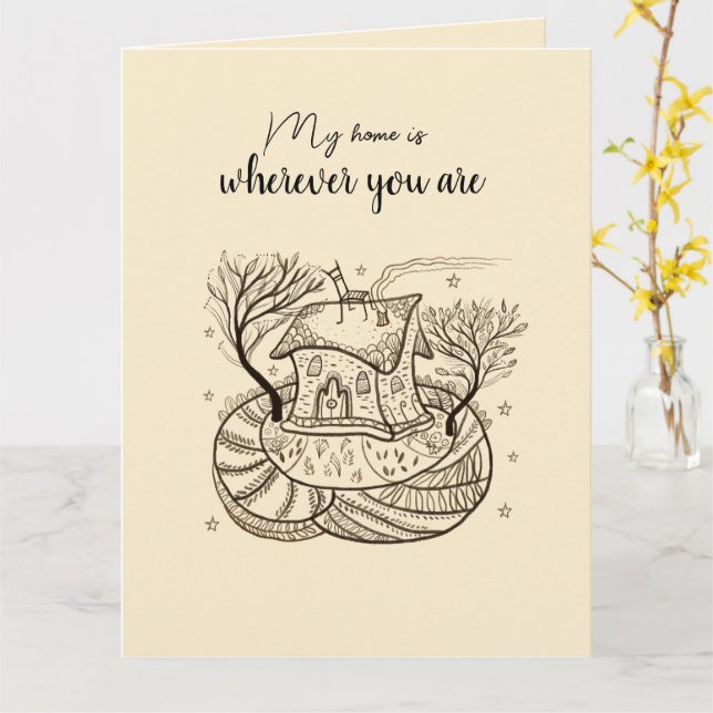 Valentine quotes  card (Yellow Flower)
