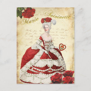 Valentine Red Postcard