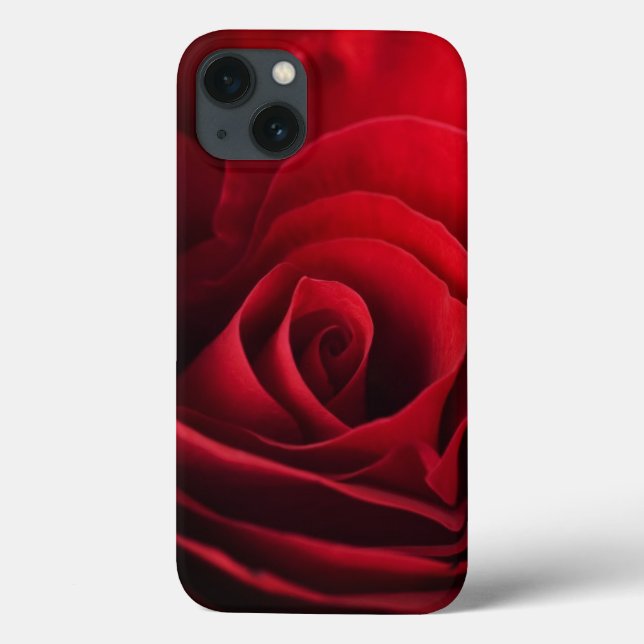Valentine Red Rose Case-Mate iPhone Case (Back)