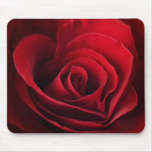 Valentine Red Rose Mouse Pad