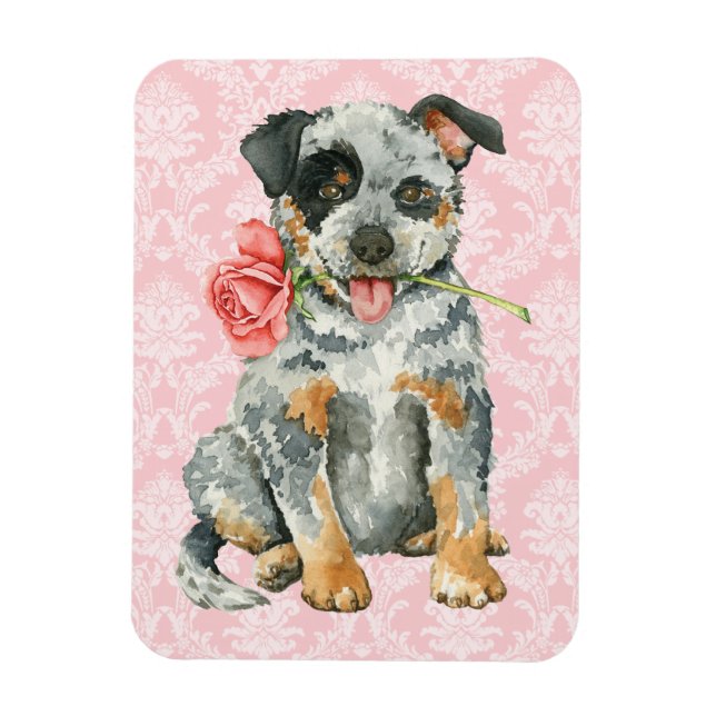 Valentine Rose ACD Magnet (Vertical)