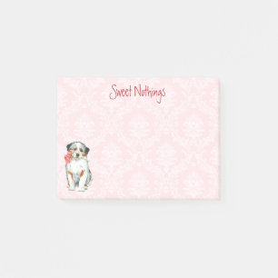 Valentine Rose Aussie Post-it Notes