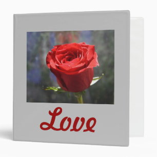 Valentine Rose Avery Binder