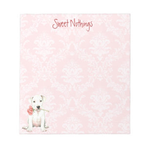 Valentine Rose Dogo Notepad