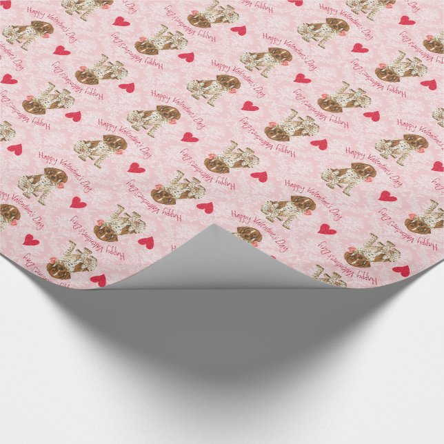 Valentine Rose GSP Wrapping Paper (Corner)