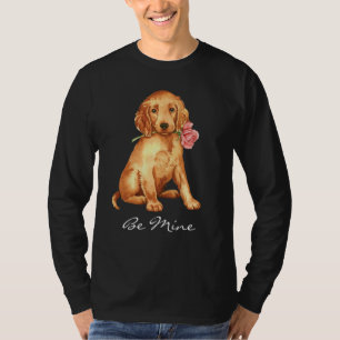 Valentine Rose Irish Setter T-Shirt