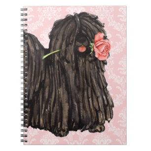 Valentine Rose Puli Notebook