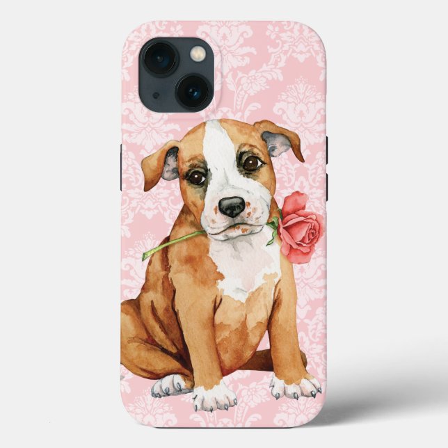Valentine Rose Stafford Case-Mate iPhone Case (Back)