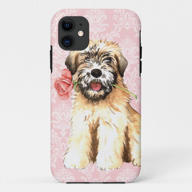 Valentine Rose Wheaten Case-Mate iPhone Case (Back)