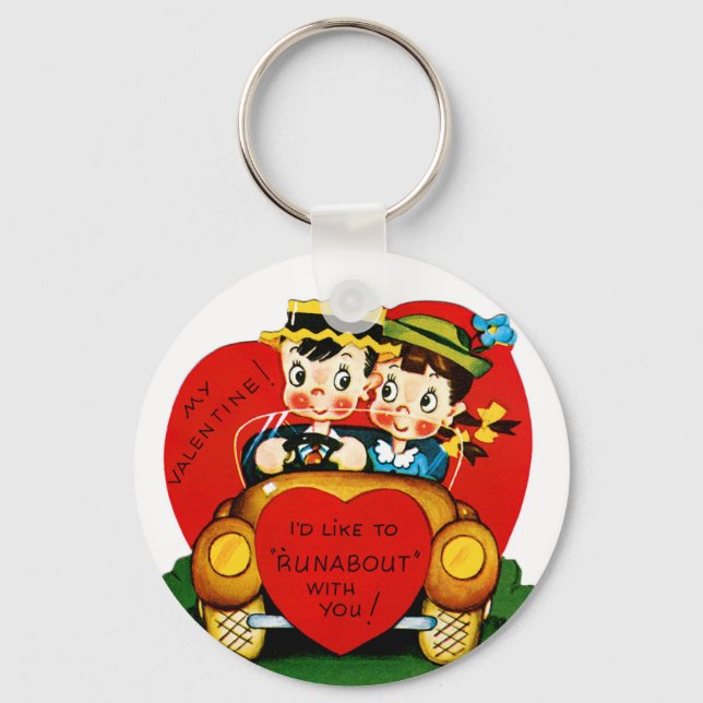 Valentine Runabout Keychain (Front)